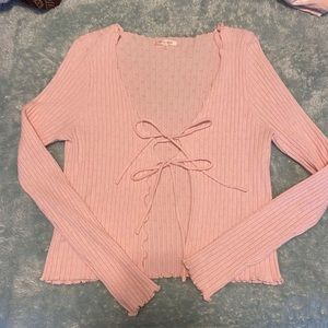 Pink Cardigan